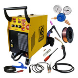 Máquina Solda Multiprocesso Mig Tig 350a Bv Arame Tocha Reg
