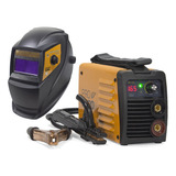 Máquina Solda Portátil Tig 165a Bivolt Máscara Automática