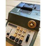 Maquina Somar Calculadora Olivetti Manual Antiga