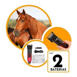 Máquina Tosa Cães gado cavalo S Fio Recarregável 2 Baterias