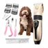 Máquina Tosar Cortar Pelo Animais Cachorro Caes Sem Fio Cor Dourado E Rosa 110v/220v