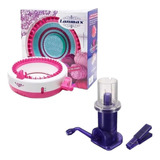 Máquina Tricotin Maquina Tear Fazer Tricô Manual 3 Lãs