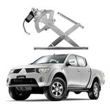 Máquina Vidro Elétrico Dianteiro L200 Triton Com Motor