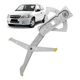 Máquina Vidro Manual Esquerda Celta 2006 2007 2008 2 Portas