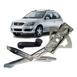 Maquina Vidro Manual manivela Celta 2 Portas 2007 Até 16 Esq