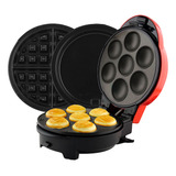 Máquina Waffle Cupcake Omeleteira Mickey Mouse Mallory 220v