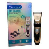 Maquininha Kit Tosa Pet Aparador Recarregável Cachorro Gato