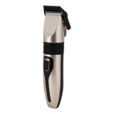 Maquininha Pet Tosa Aparador Recarregável Cachorro Cortar Cor Dourado ref ag 101
