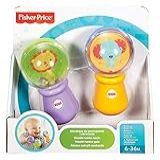 Maracas Divertidas Fisher Price  Mattel  Verde