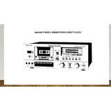 Marantz Sd 4000 Tape Deck Gravador K7 Esquema Service Manual