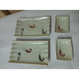 Maravilhosos Pratos Porcelana Japonesa P Suchi E Molho