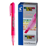 Marca Texto Lumi Color 200 sl Rosa Pilot Caixa 12 Und