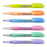 Marca texto Lumi Color Pilot Kit Com 6 Cores