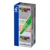 Marca Texto Lumi Color Verde Caixa C 12 Unidades Pilot