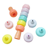 Marca Texto Troca Ponta Macaron Com 05 Cores Vmp