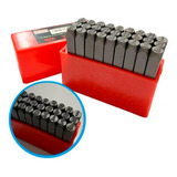 Marcador Alfabeto 5mm Pino Punção Marcação Ferro Letras