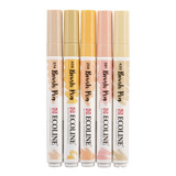 Marcador Aquarela Brush Pen Ecoline 6 Cores Bege E Rosa