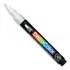 Marcador Artistico Decocolor Acrylic Fine Branco Marvy Uchid