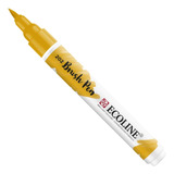 Marcador Brushpen Ecoline Deep Yellow 202