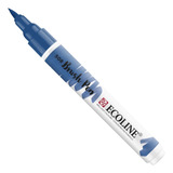 Marcador Brushpen Ecoline Prussian Blue 508