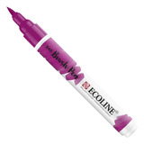 Marcador Brushpen Ecoline Red Violet 545