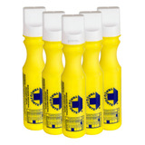 Marcador Caneta Industrial 3mm Traço Forte caixa Com 5 Un Cor Amarelo