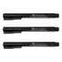 Marcador Caneta Retroprojetor Faber Castell 1.0mm Fina C/3un Cor Preta