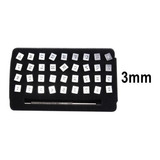 Marcador Carimbo Gravar Couro Pino Letras Números 36pcs