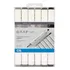 Marcador Cis Graf Duo C/6und Tons De Cinza