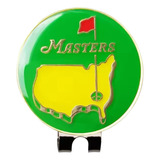 Marcador De Bola De Golfe C  Hat Clip Masters Augusta