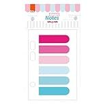 Marcador De Página 12x44mm Tutti Frutti Para Fichário 6 Cores BRW