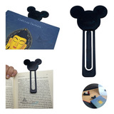 Marcador De Página Livro Mickey Mouse 3d Preto