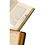Marcador De Página Livro Revista Em Prata 925