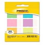 Marcador De Página Pimaco Aba Adesivo Colorido Pastel 6 Cores 32x38mm Cartela Com 30