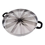 Marcador E Cortador De Torta Bolo 12 Fatias 30 Cm Em Inox