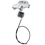 Marcador Indicador Relogio De Combustível Fusca 77 82 Cinza