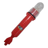 Marcador Luminoso Pisca Com Flash Branco Strobo Pesca Redes