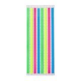 Marcador Notas Adesivo Fita Neon Cores Cartela 160 Fitas Tirinhas Marca Texto Autoadesivo Memorie Note Sticky Marca Pagina Livro Apostila Biblia Book Indice Premium MZZC