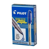 Marcador P Retroprojetor Pilot 2 0 Caixa C 12
