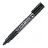 Marcador Permanente Pentel Mmp20 De Ponta Redonda Black X Unidade
