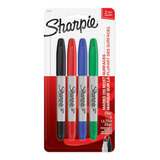 Marcador Permanente Sharpie Twin