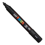Marcador Posca Pc 5m Uniball Cores Cor Preto