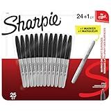 Marcador Preto Permanente Sharpie