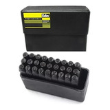 Marcador Punção Alfabeto De Aço Gravação 5mm 27pcs Eda 4oq