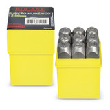Marcador Punção Numérico 3 0mm Jogo Com 9 Peças