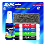 Marcador Quadro Branco Sharpie Kit Expo Ponta Chisel