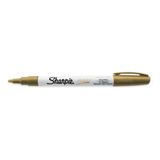 Marcador Sharpie Dourado Metalico