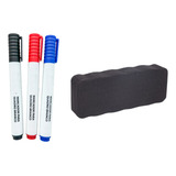 Marcador Vermelho azul preto P Quadro Branco apagador Em Eva