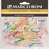 Marco Boni Elásticos Soft Colors 8253 Cores Sortidas 100 Unidades
