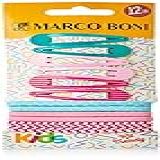 Marco Boni Kit Trendy Kids Fashion Com 6 Elasticos 6 Tic Tacs 8125 Cores Sortidas Tamanho Único 12 Unidades